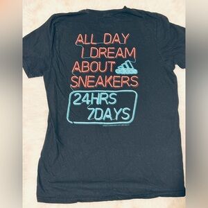 Adidas Amplifier Tee "All Day I Dream About Sneakers" t-shirt Men’s Size Small